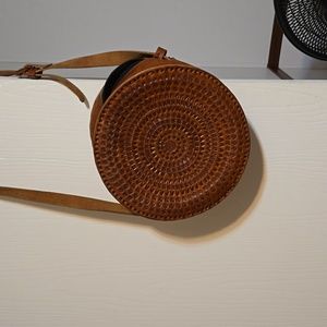 Large LEATHER Crossbody bag